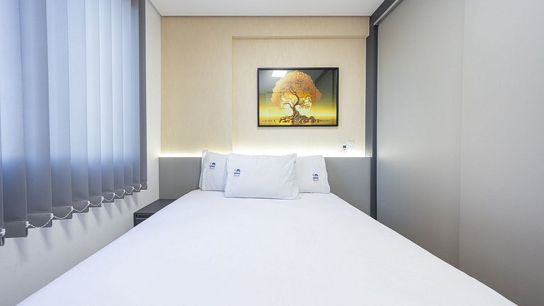 Apartamento finamente decorado no Centro, para até 2 pessoas