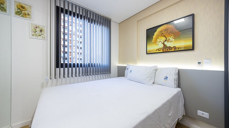 Apartamento finamente decorado no Centro, para até 2 pessoas
