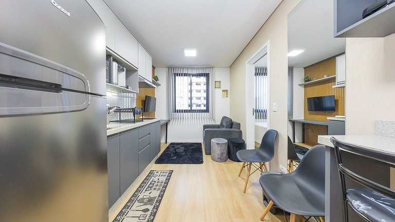 Apartamento finamente decorado no Centro, para até 2 pessoas