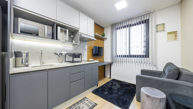 Apartamento finamente decorado no Centro, para até 2 pessoas