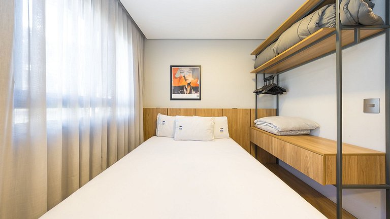 Studio Completo no Água Verde | Mobiliado e Pronto para Mora