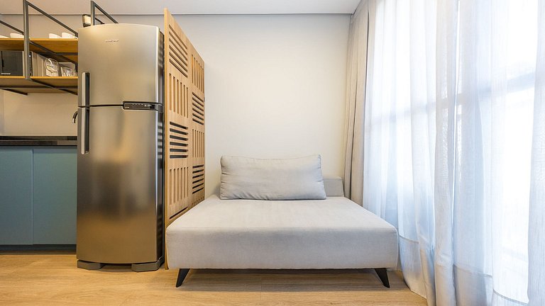 Studio Completo no Água Verde | Mobiliado e Pronto para Mora