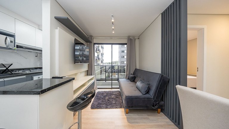 Apartamento 2 Quartos Mobiliado Próximo ao Shopping Barigui