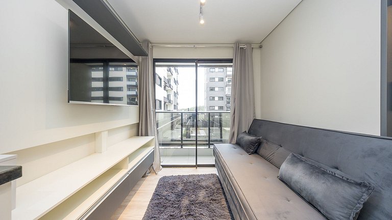 Apartamento 2 Quartos Mobiliado Próximo ao Shopping Barigui