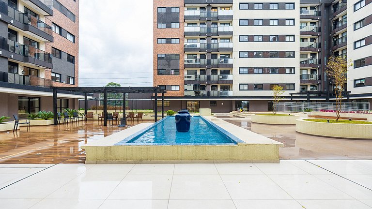 Apartamento 2 Quartos Mobiliado Próximo ao Shopping Barigui
