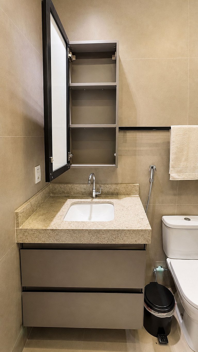 Studio mezanino com vista | Livreh Mirante