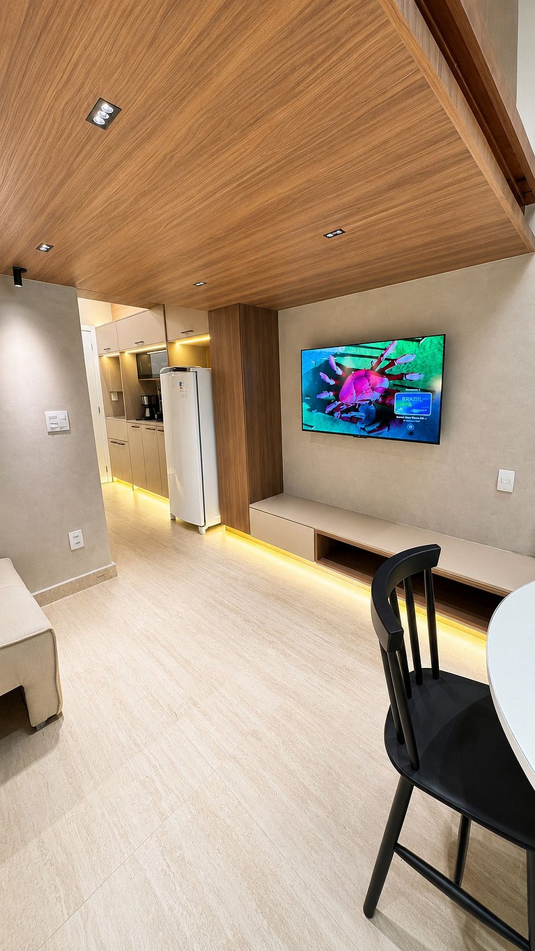 Studio mezanino com vista | Livreh Mirante