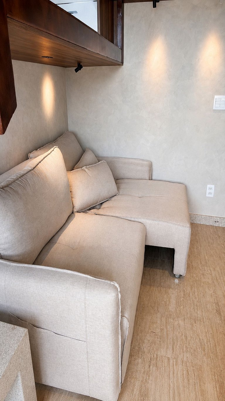 Studio mezanino com vista | Livreh Mirante