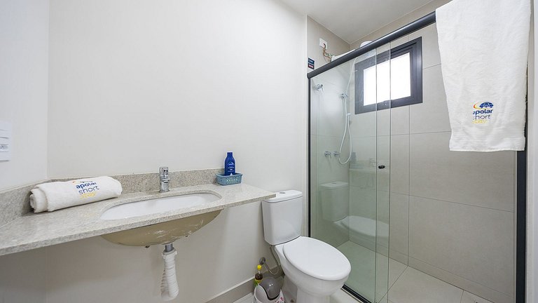 Apartamento 2 Quartos com Suíte, Mobiliado e Churrasqueira |