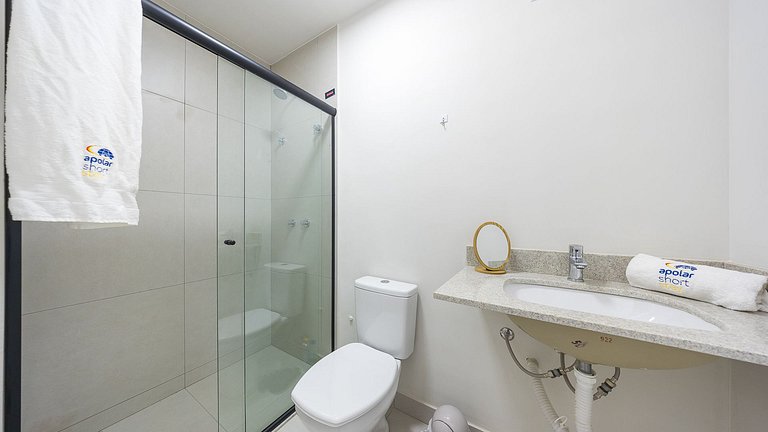 Apartamento 2 Quartos com Suíte, Mobiliado e Churrasqueira |