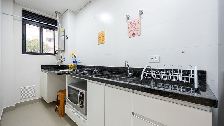 Apartamento 2 Quartos com Suíte, Mobiliado e Churrasqueira |