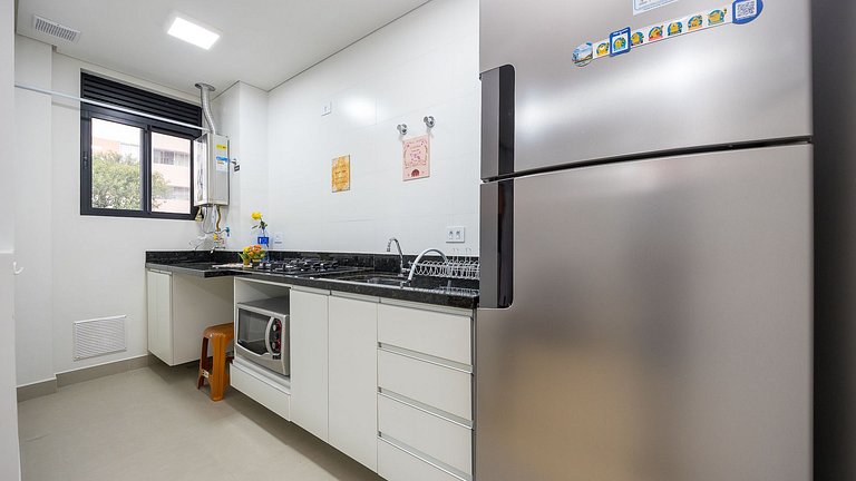 Apartamento 2 Quartos com Suíte, Mobiliado e Churrasqueira |