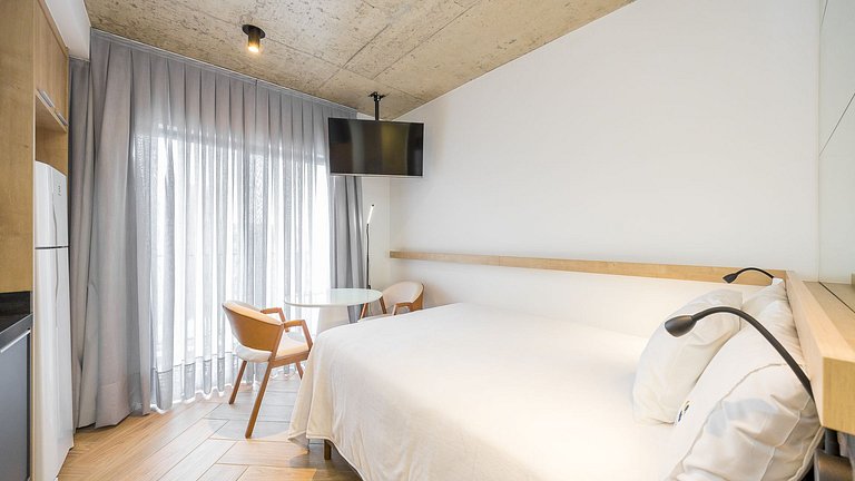 Apartamento 1 Quarto Mobiliado com Estrutura Completa | Prad