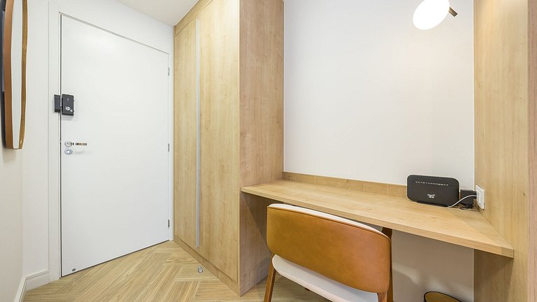 Apartamento 1 Quarto Mobiliado com Estrutura Completa | Prad