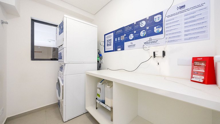 Apartamento 1 Quarto Mobiliado com Estrutura Completa | Prad
