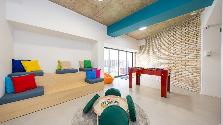 Apartamento 1 Quarto Mobiliado com Estrutura Completa | Prad