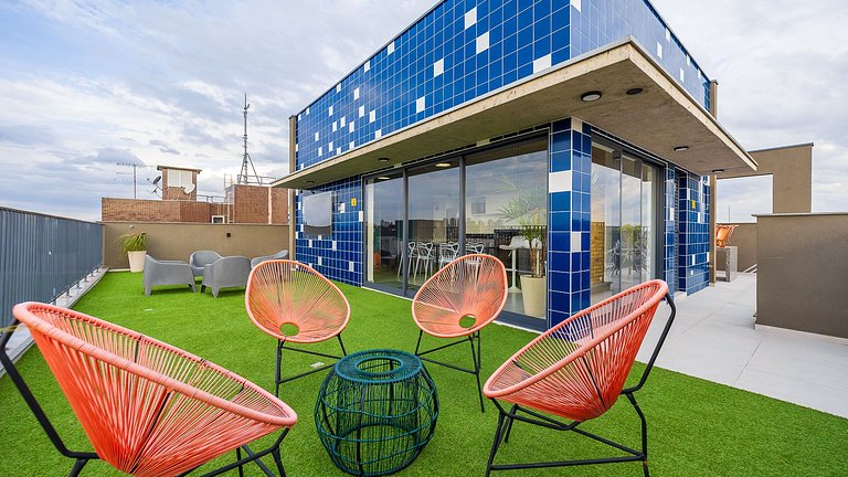 Apartamento 1 Quarto Mobiliado com Estrutura Completa | Prad