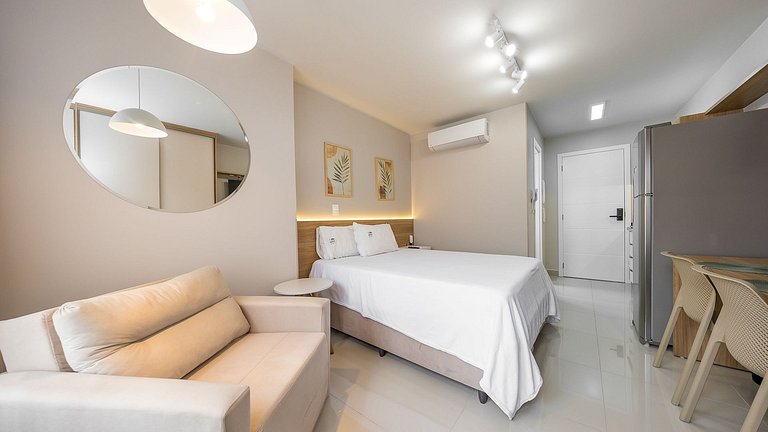 Apartamento 1 Quarto Mobiliado com Lazer Completo | Centro –