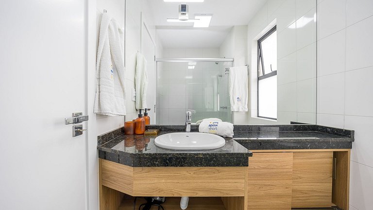 Apartamento 1 Quarto Mobiliado com Lazer Completo | Centro –