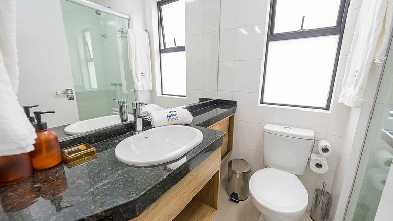 Apartamento 1 Quarto Mobiliado com Lazer Completo | Centro –