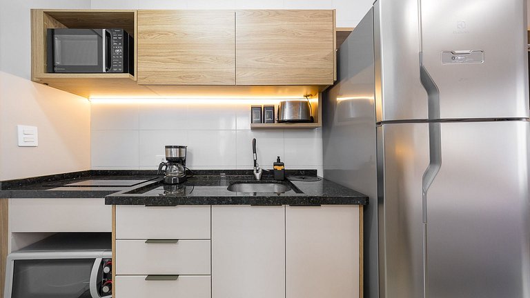 Apartamento 1 Quarto Mobiliado com Lazer Completo | Centro –