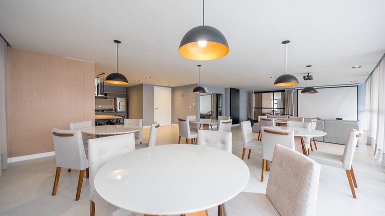 Apartamento 1 Quarto Mobiliado com Lazer Completo | Centro –