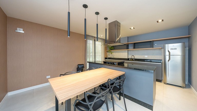 Apartamento 1 Quarto Mobiliado com Lazer Completo | Centro –