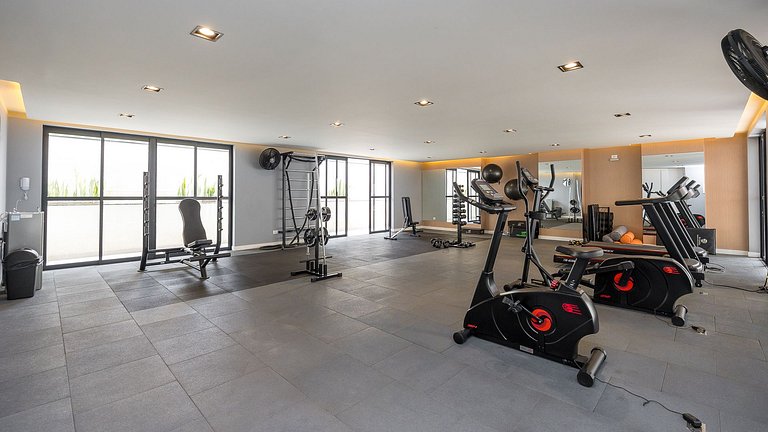 Apartamento 1 Quarto Mobiliado com Lazer Completo | Centro –