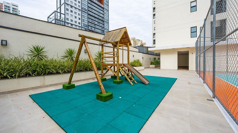 Apartamento 1 Quarto Mobiliado com Lazer Completo | Centro –