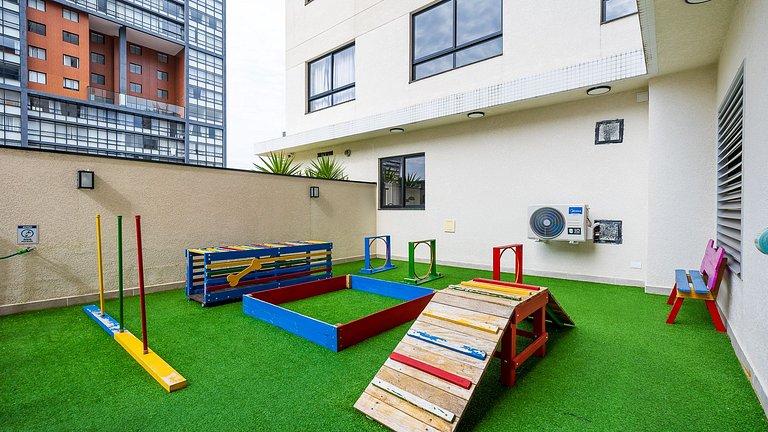 Apartamento 1 Quarto Mobiliado com Lazer Completo | Centro –