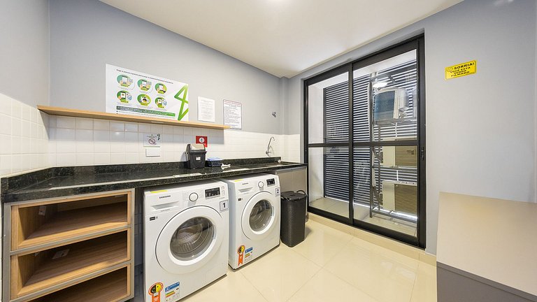 Apartamento 1 Quarto Mobiliado com Lazer Completo | Centro –
