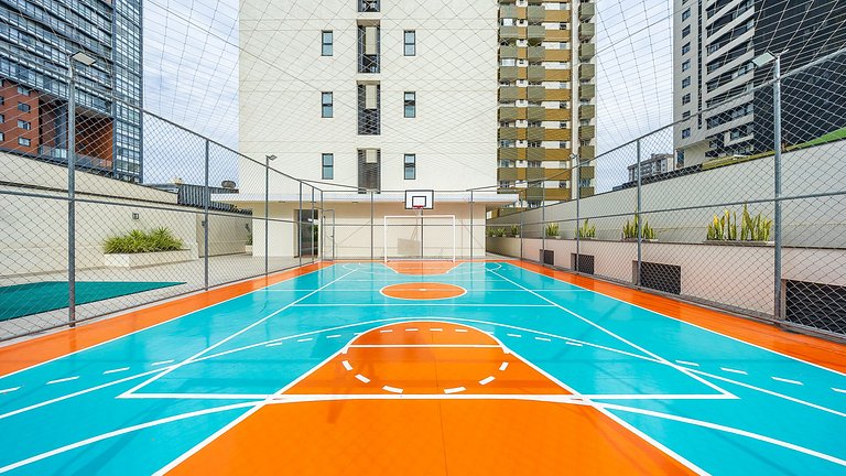 Apartamento 1 Quarto Mobiliado com Lazer Completo | Centro –