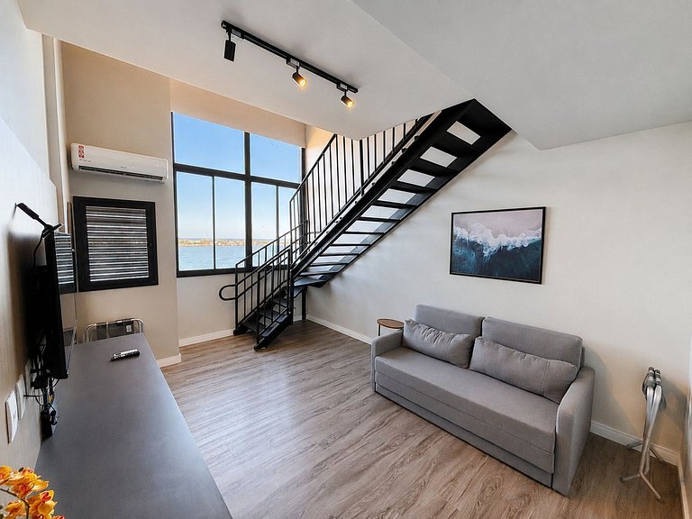 Duplex loft vista rio e mar | Livreh Horizonte