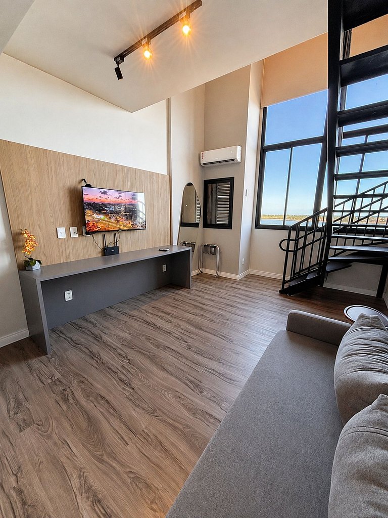 Duplex loft vista rio e mar | Livreh Horizonte