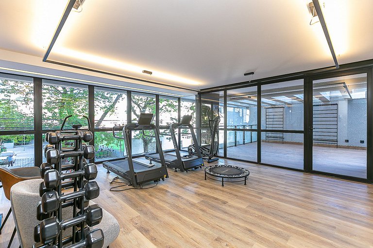 Apartamento Studio Mobiliado de 27,8m² | Centro de Curitiba